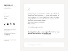Tablet Screenshot of egoblog.net